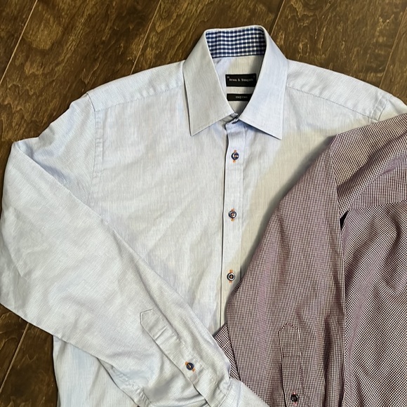 Bruun & Stengade 2-pack cotton button downs - Picture 3 of 5